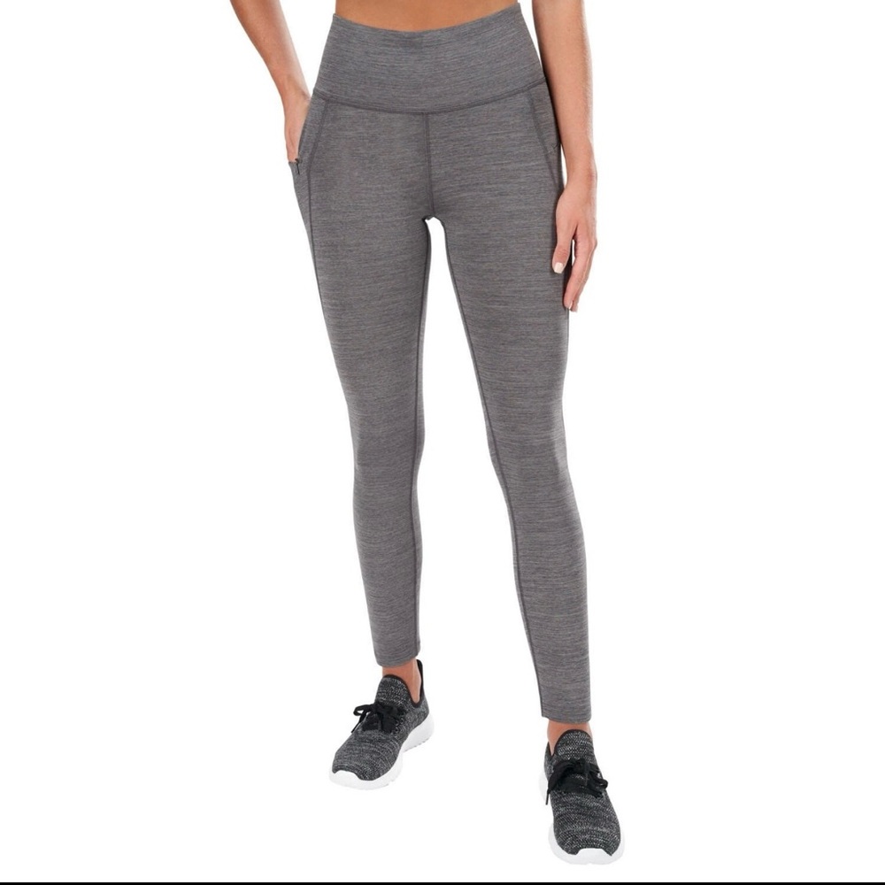 Member’s Mark Women’s Work It Out ‎ Gray High-Rise Leggings XL